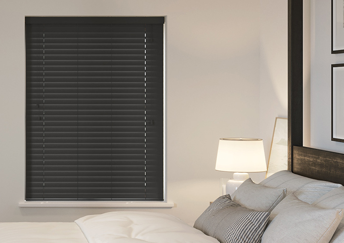 Ecowood, True Black Satin - Venetian Blind - Image 6